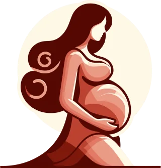 Woman Pregnant Pregnancy Stickdatei