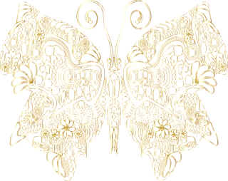 Butterfly Insect Nature Stickdatei