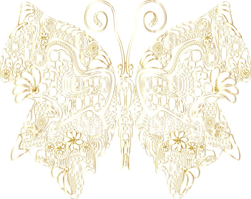 Butterfly Insect Nature Stickdatei – Tiere