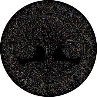 Tree Plant Arbor Stickdatei