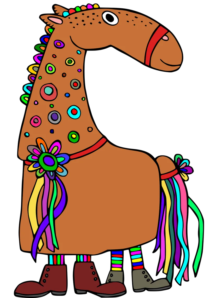Horse Mask Masquerade Stickdatei – Tiere