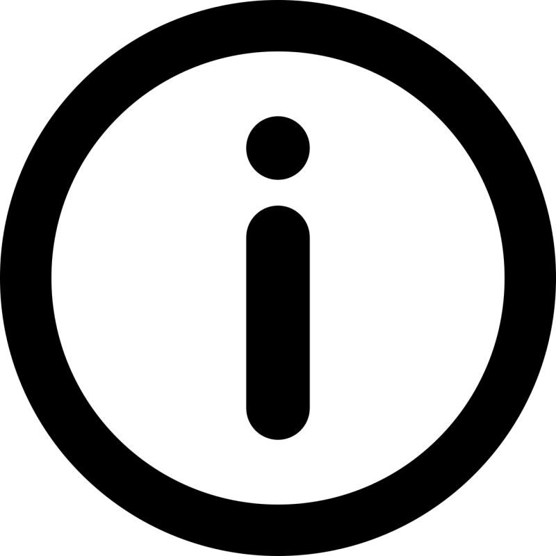 Information Symbol Info Stickdatei – Musik