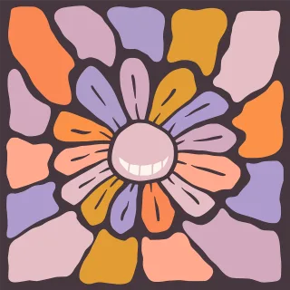 Flowers Graphic Beautiful wallpaper Stickdatei