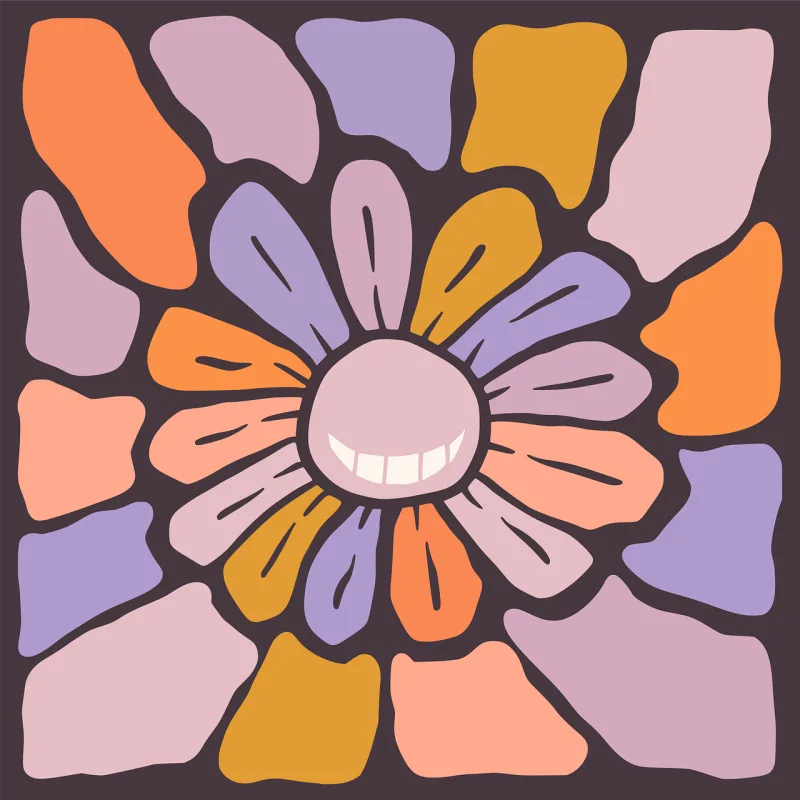 Flowers Graphic Beautiful wallpaper Stickdatei – Blumen