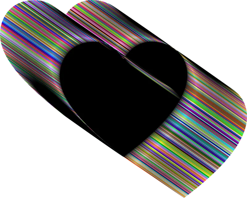 Heart Design Decorative Stickdatei – Herzen & Liebe