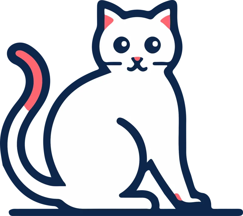 Cat Kitten Kitty Stickdatei – Tiere