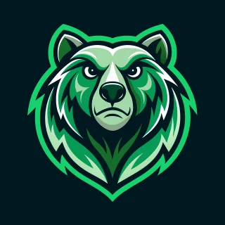 Ai generated Nature Bear Stickdatei – Tiere