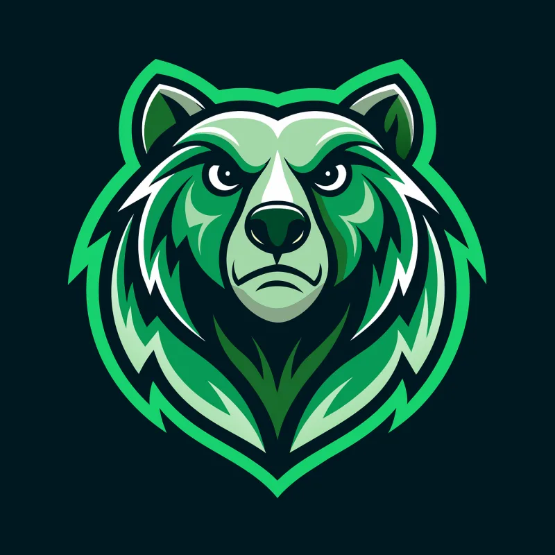 Ai generated Nature Bear Stickdatei – Tiere