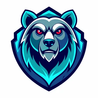 Ai generated Nature Bear Stickdatei – Tiere