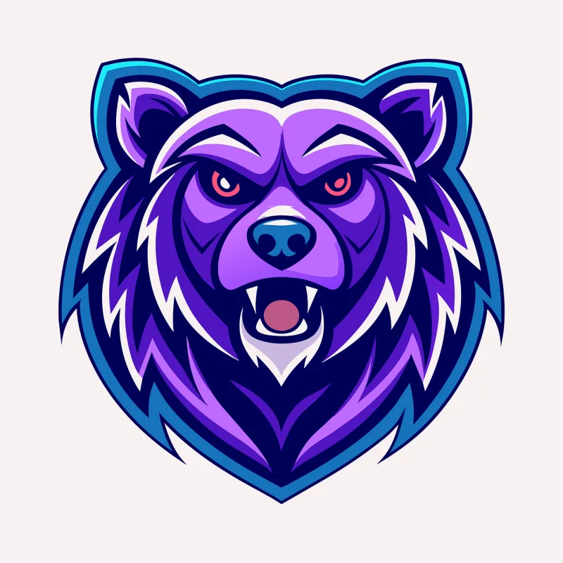 Ai generated Bear Nature Stickdatei – Tiere