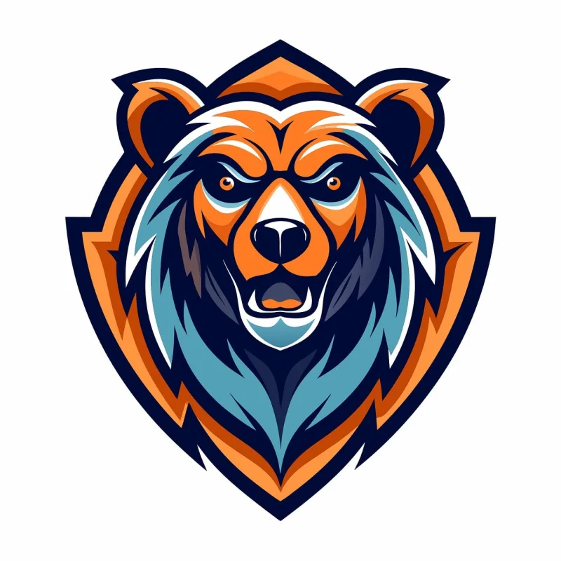 Ai generated Bear Nature Stickdatei – Tiere