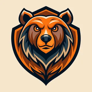 Ai generated Bear Nature Stickdatei – Tiere