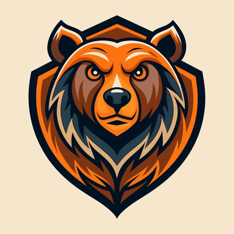 Ai generated Bear Nature Stickdatei – Tiere