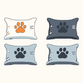 Pillows Paws Cat Stickdatei – Tiere