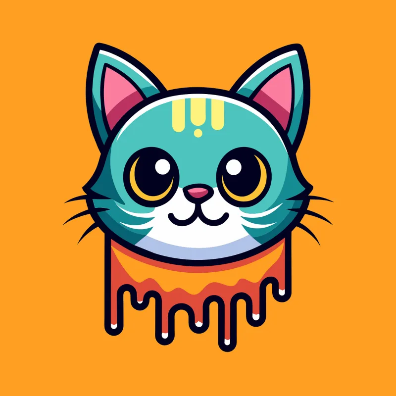 Ai generated Cat Kitten Stickdatei – Tiere