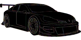 Car Vehicle Sports car Stickdatei