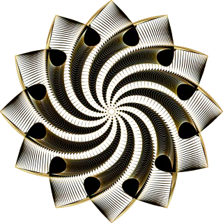 Mandala Star Rosette Stickdatei