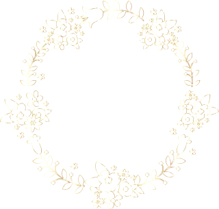 Wreath Frame Nature Stickdatei
