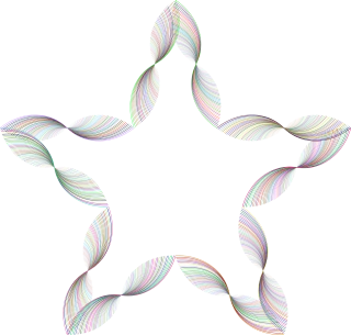 Star Geometric Shape Stickdatei