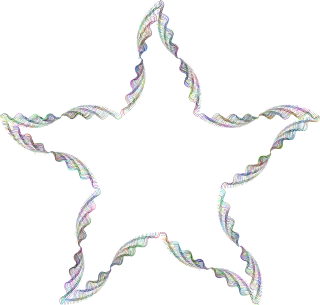 Star Geometric Shape Stickdatei