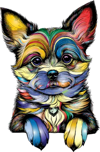 Dog Animal Pet Stickdatei