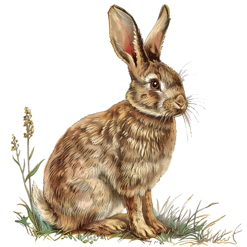 Ai generated Rabbit Bunny Stickdatei – Tiere