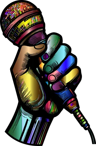 Microphone Music Song Stickdatei