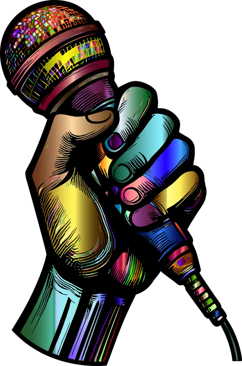 Microphone Music Song Stickdatei – Musik