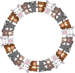 Wildlife Nature Cute Stickdatei