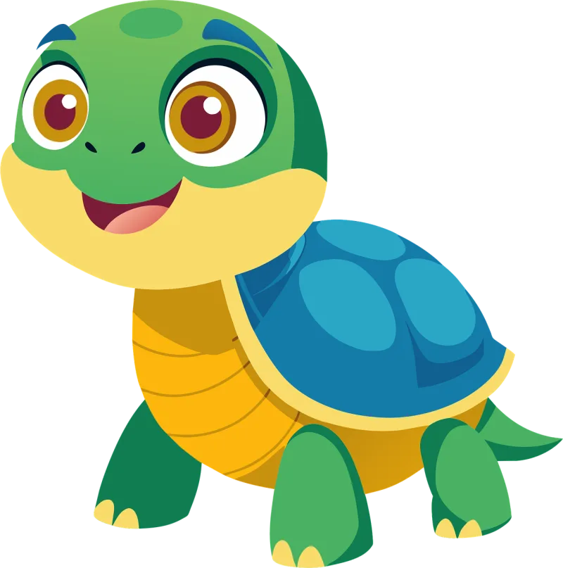 Created by ai Turtle Shell Stickdatei – Tiere