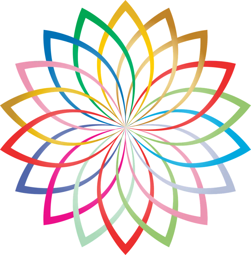 Mandala Rosette Design Stickdatei – Kinder