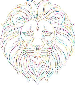 Lion Feline Big cat Stickdatei