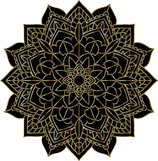 Mandala Flower Nature Stickdatei