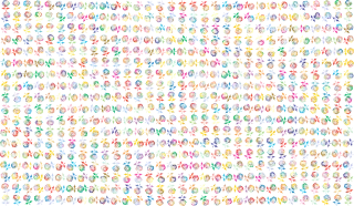 Pattern Background Flower background Stickdatei – Blumen
