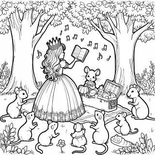 Ai generated Woman Princess Stickdatei – Kinder