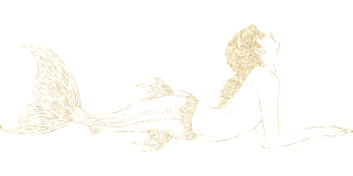 Mermaid Fantasy Woman Stickdatei