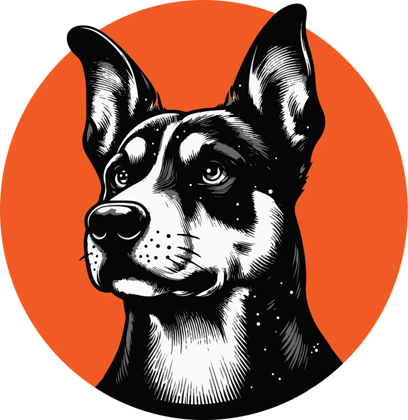 Dog Puppy Happy Stickdatei – Tiere