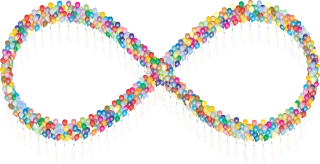 Balloons Infinity Infinite Stickdatei