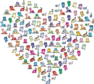 Cats Heart Love Stickdatei – Sport