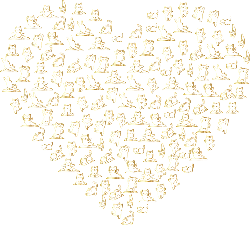 Cats Heart Love Stickdatei – Sport