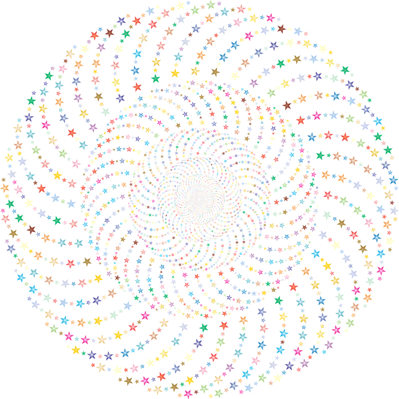 Stars Vortex Maelstrom Stickdatei – Kinder