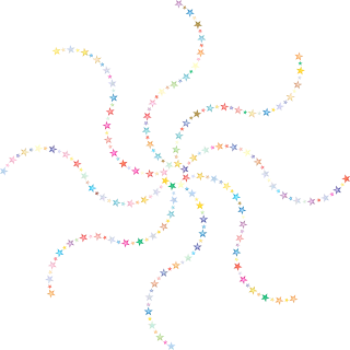 Stars Design Abstract Stickdatei