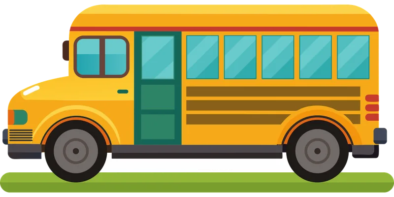 Bus School bus Transport Stickdatei – Fahrzeuge