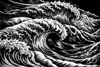 Ai generated Ocean Water Stickdatei – Natur