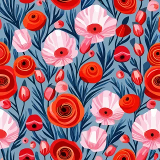 Ai generated Flower background Flowers Stickdatei – Blumen