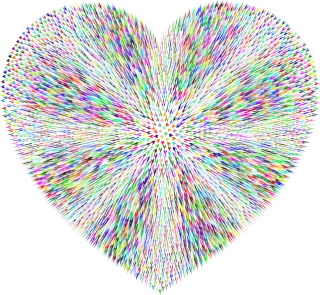 Heart Love Romance Stickdatei