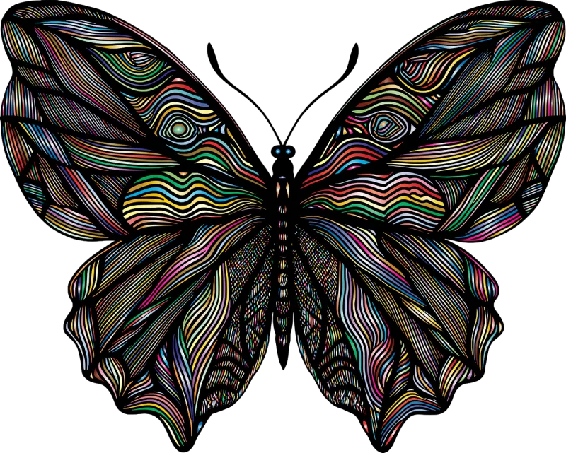 Ai generated Butterfly Insect Stickdatei – Tiere
