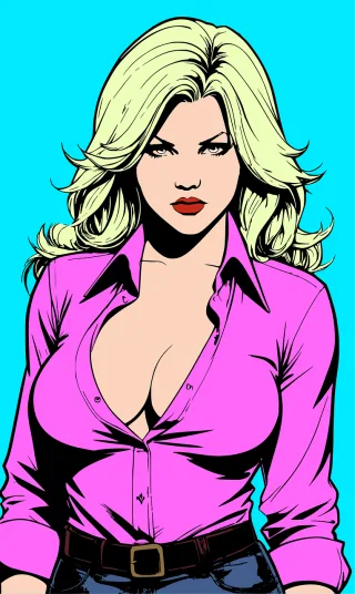 Ai generated Woman Female Stickdatei