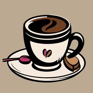 Ai generated Coffee Caffeine Stickdatei