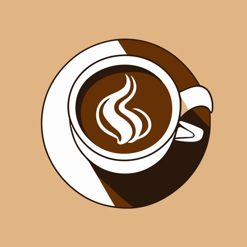 Ai generated Coffee Caffeine Stickdatei – Essen & Trinken